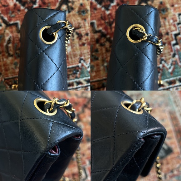 SOLD** Chanel Vintage Classic Mini Square Single Flap Bag - Picture 10 of 14